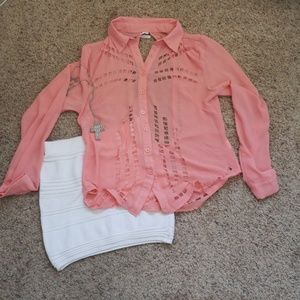 Button Down Blouse